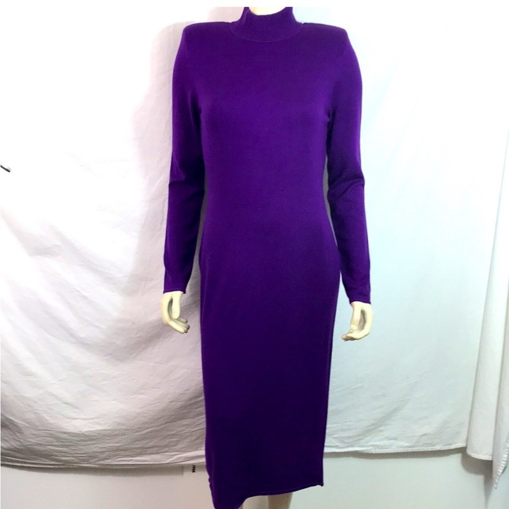 Sergio Hudson for Target Knit Turtleneck Dress, size M, - Picture 3 of 6